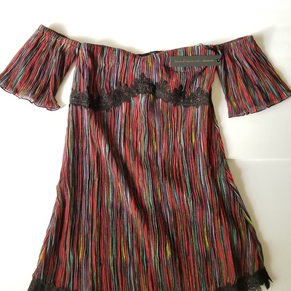 House Of Harlow 1960 X Revolve Off Shoulder Mini Dress - Picture 4 of 11